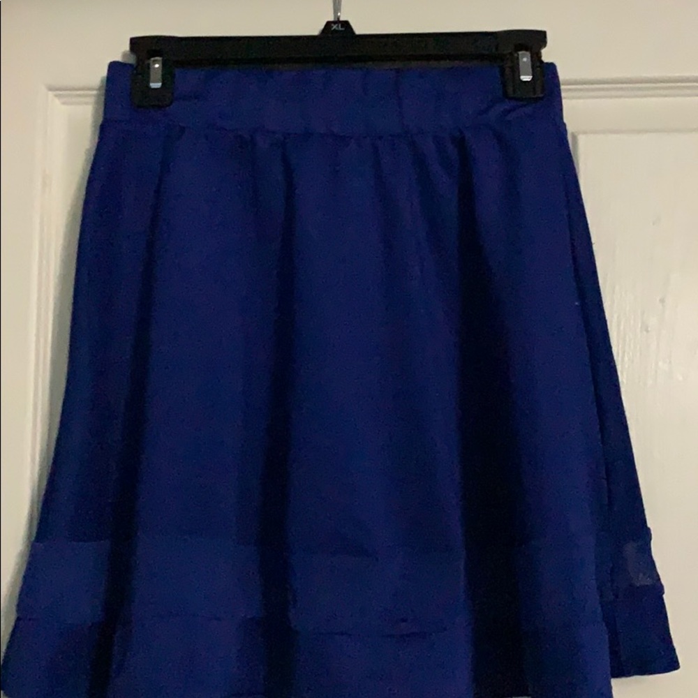 Mini mesh skirt